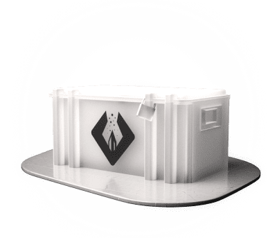 Plastic I reward case